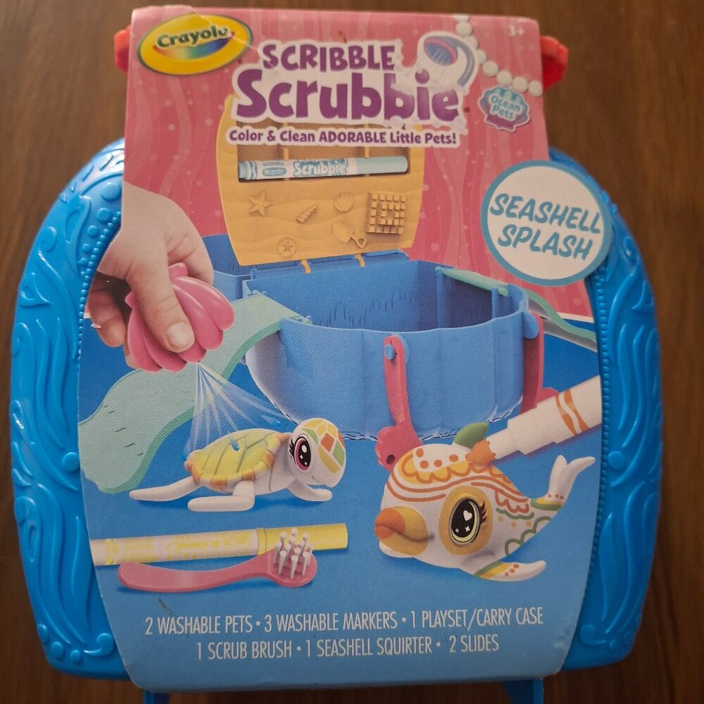 Scribble Scrubbie Ocean Pets| Kid's Craft| Activity| Crayola